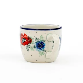 Kubek ceramiczny C91 0,17l <br> 2511X Polskie kwiaty